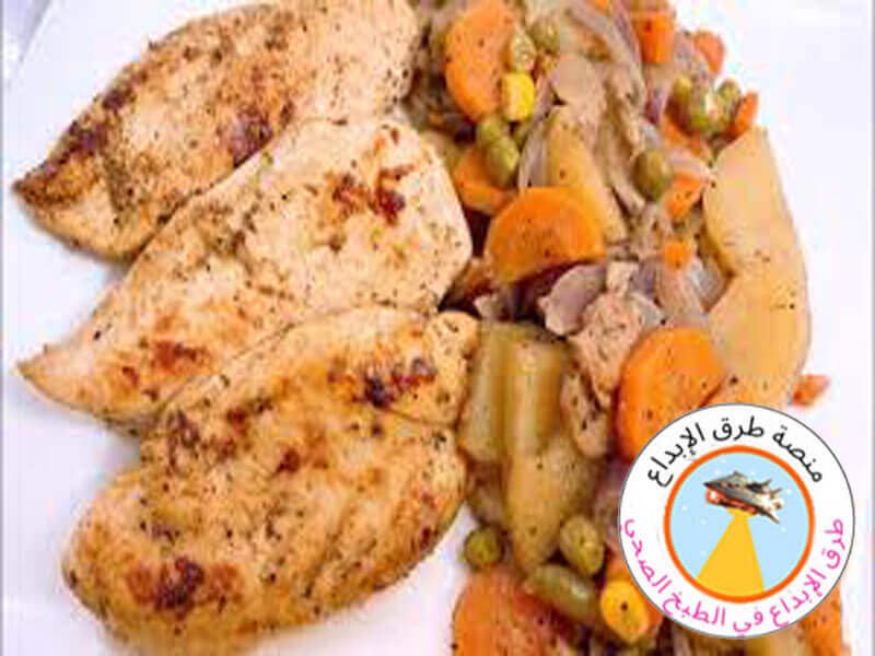 تتبيلة صدور دجاج مشوية للرجيم