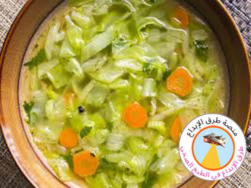 شوربة الملفوف الحارقة للدهون