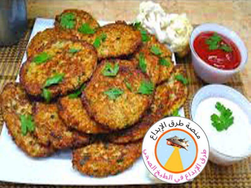 طريقة عمل عجة القرنبيط دايت 1