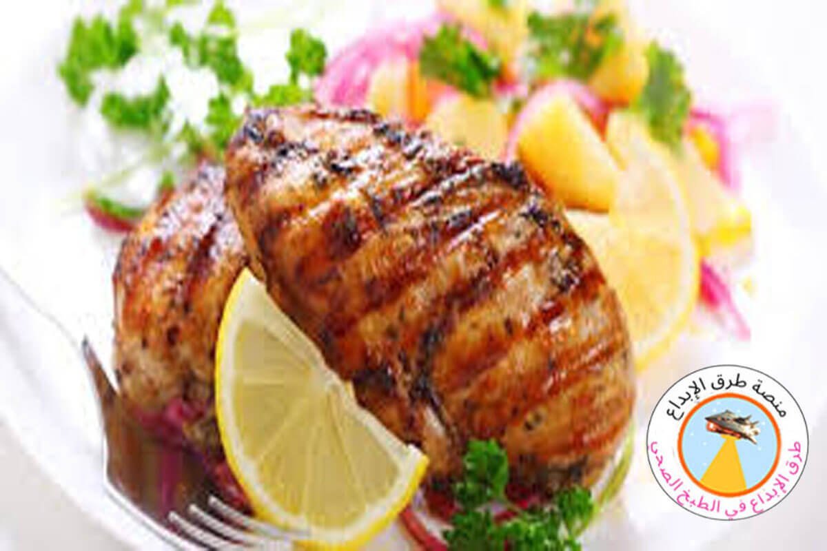 صدور الدجاج بطريقة لذيذة للدايت