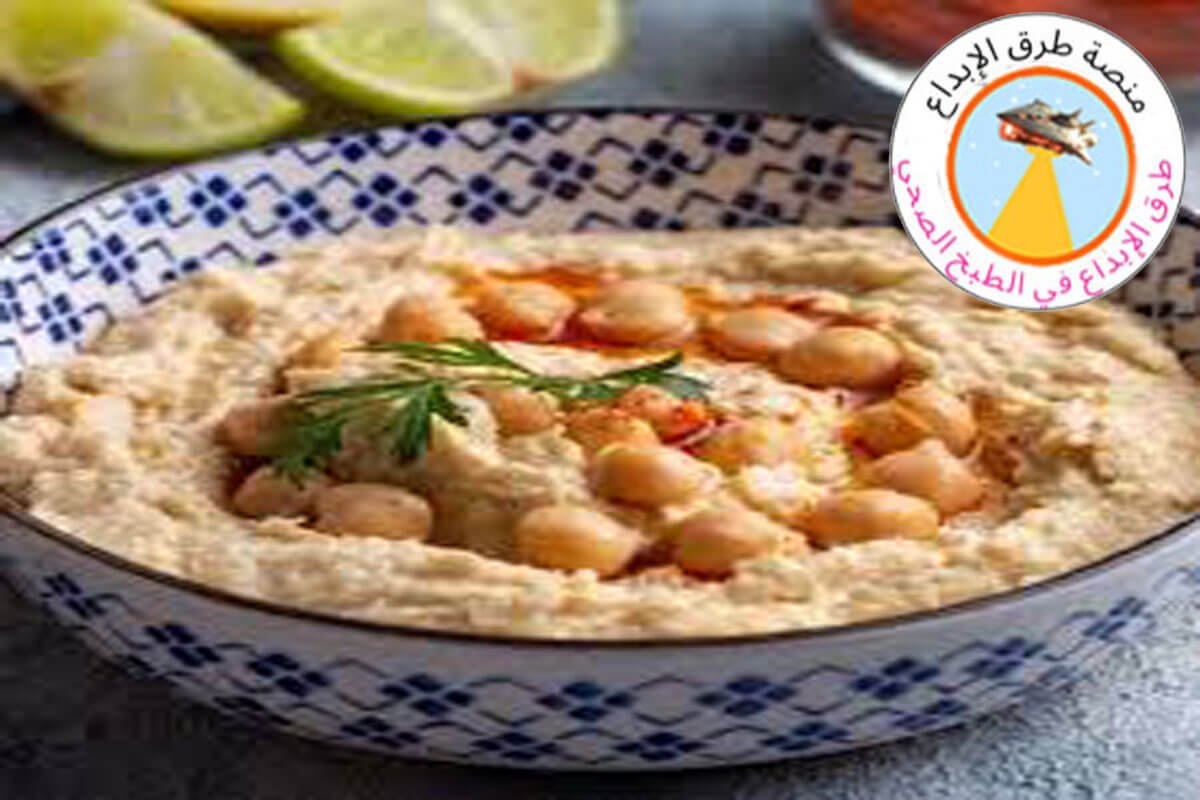 طريقة عمل فتة الحمص للرجيم